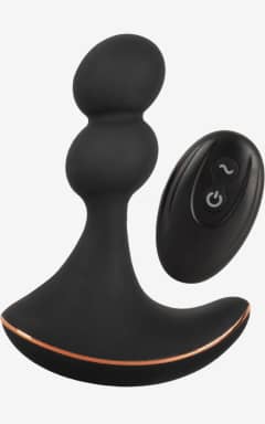 Prostate Massagers RC Rotating Prostate Massager With Vibration Black