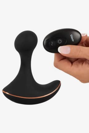 Prostate Massagers RC Prostate Massager With Vibration Black