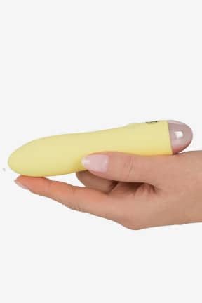 Vibrators Cuties Mini Vibrator Yellow Sleek