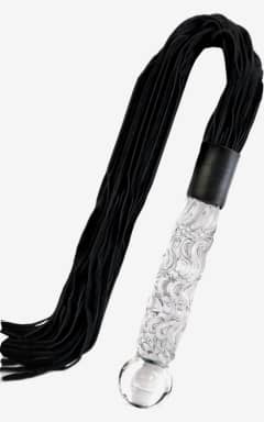 BDSM Icicles Glass Dildo & Whip No 38