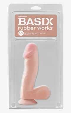 Dildos Basix Rubber Works Dong With Suction Cup 6.5 Inch
