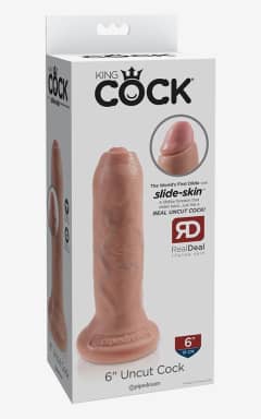 Dildos King Cock Uncut 6 Inch