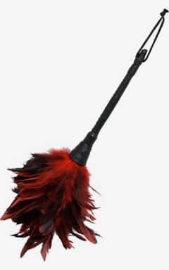 Whips & paddles Fetish Fantasy Frisky Feather Duster Red