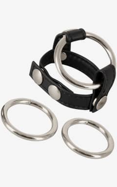 Cock Rings Leather Strap
