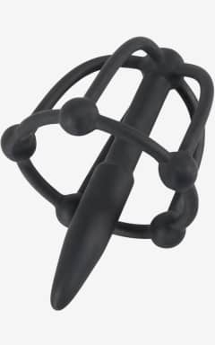 BDSM Penisplug With Glans Cage