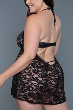 Lingerie BeWicked Rue Babydoll Black - Sexy Babydoll