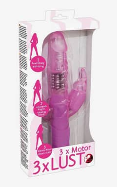 Bästsäljare för henne Vibrator "3 X Motor 3 X Lust"