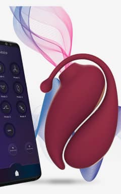 Vibrating Eggs Inspiration Clitoral Sucker & Vibration W. App Red