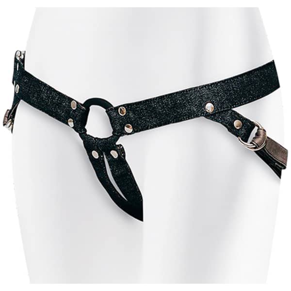 Adrien Lastic Strap On Black