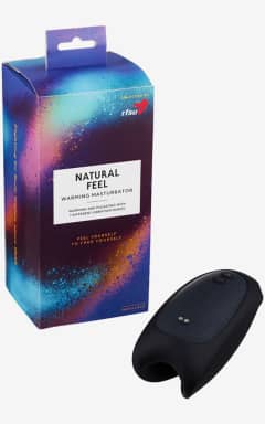 Nyheter RFSU Natural Feel Warming Masturbator Black