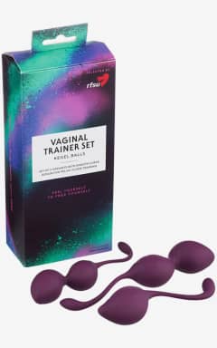 Kegel balls RFSU Vaginal Trainer Set, 3-pack Purple