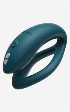 Couples Vibrators app controlled We-Vibe Sync O Petrol Green