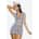 Obsessive Stewardess Costume Grey S/M