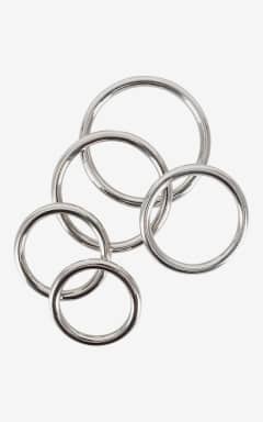 Cock Rings Bad Kitty Professional Metal Ring 5-Set