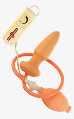 All Butt Plug Vibrator With Pump