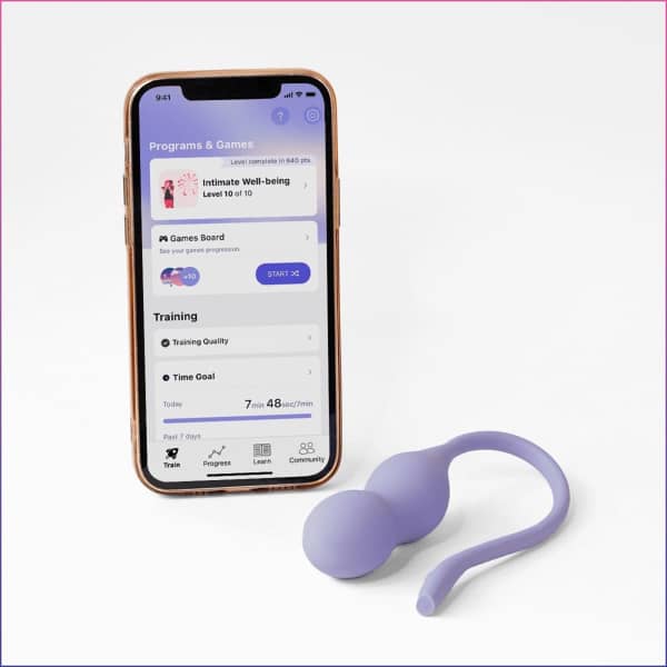 Perifit Care+ Pelvic Floor Trainer App Lilac