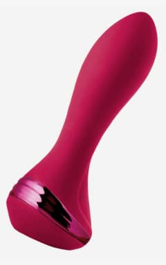 Prostate massagers Sparkling Inflatable Remote Vibrator Isabella Red