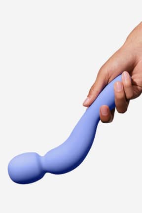 All Dame Products Com Wand Vibrator Periwinkle