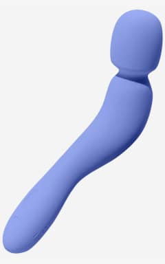 All Dame Products Com Wand Vibrator Periwinkle