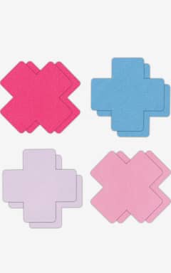 Lingerie Pasties Cross Assort 4 Pair - Accessory
