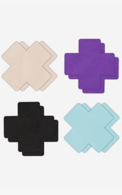 Body jevellery Pasties Cross Assort 4 Pair