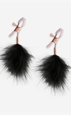 Nipple clamps & ticklers Nipple Clamps F1 Feather Black