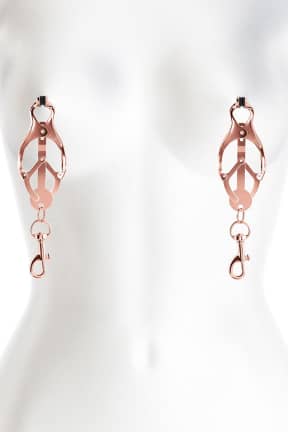 BDSM Nipple Clamps C3 Rose Gold