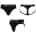 Harness Lingerie Heroine Black L