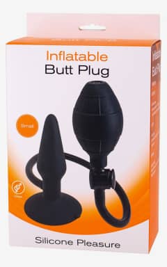 All Inflatable Butt Plug Black
