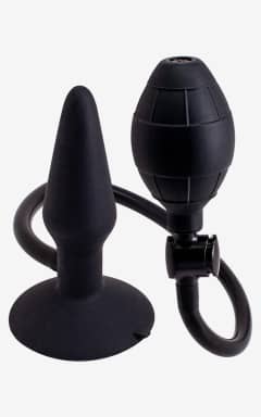 All Inflatable Butt Plug Black