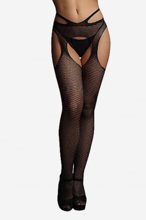 Lingerie Le Désir Suspender w. strappy waist - Sexy Bodystockings