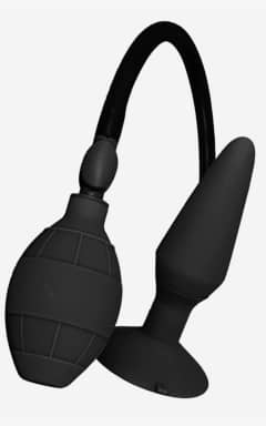 All Menzstuff Inflatable Buttplug Black