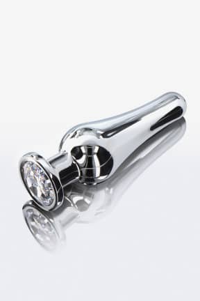 Anal Sex Toys Diamond Buttplug Bum Bijou Silver