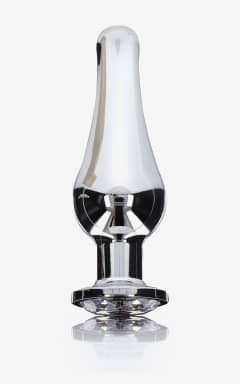 Anal Sex Toys Diamond Buttplug Bum Bijou Silver