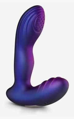 Prostate Massagers Hueman Tapping Butt Plug Purple