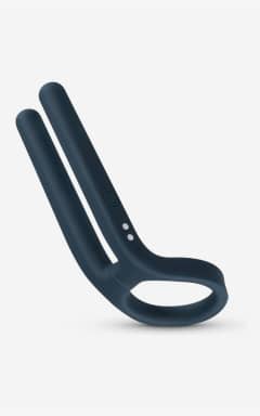 För honom Boners Cock Ring And Ball Stimulator Blue