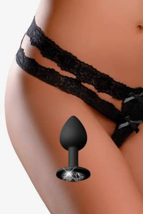 Anal Sex Toys Crotchless Secret Gem Black