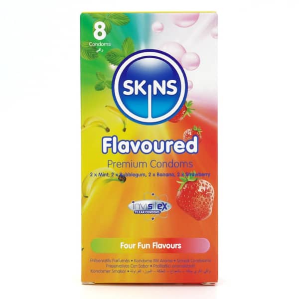 Skins Condoms Flavours 8-pack