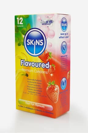 Bath & Body Skins Condoms Flavours 12-pack