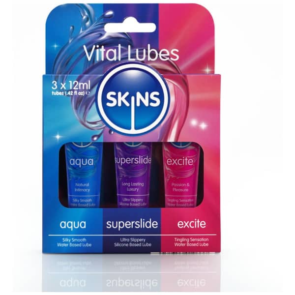 Skins Vital Lubes 3-pack