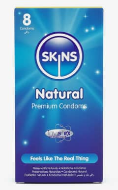 Skins Condoms Natural 8-pack