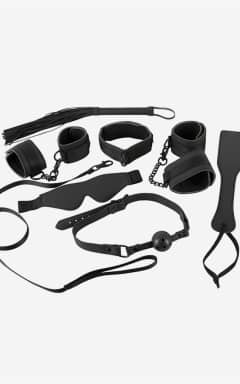 Whips & paddles Restraint Set Black