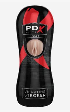 Köp Masturbator, Få Glidmedel Vibrating Pussy Stroker