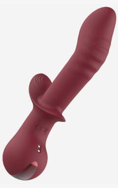 All Amour Flexible G spot Duo Vibe Loulou Red