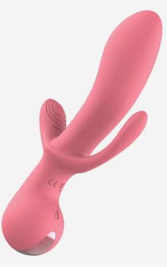 Vibrators Amour Triple Pleasure Vibe Claire Pink