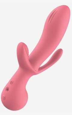 Vibrators Amour Triple Pleasure Vibe Claire Pink