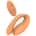 Glam Couples Vibrator Orange