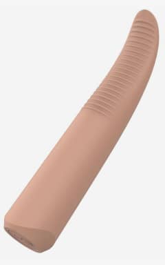 Vibrators Nude Laurel Travel Massager Orange