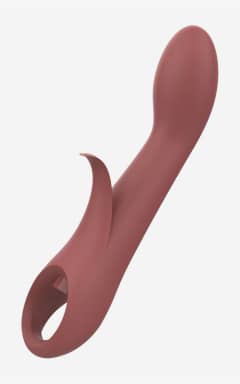 All Nude Sierra G spot Duo Vibrator Orange