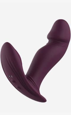 Vibrators Essentials G Spot Hitter With Remote Control Puple